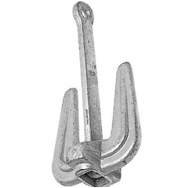 Galvanized steel type C anchor Hall -4 kg.