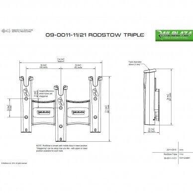 RodStow Triple Railblaza 4