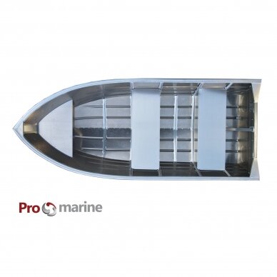 Aluminum boat  ProMarine LY430 (Length 4,3m., width 1,6m) 2