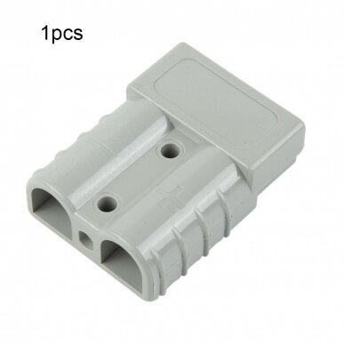 Anderson plug, Housing with terminals 50A,600V,Gray 1