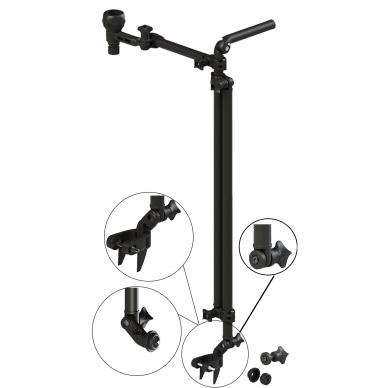 BORIKA-FASTEN Echoloto laikiklis Garmin Panoptix LiveScope 110 cm