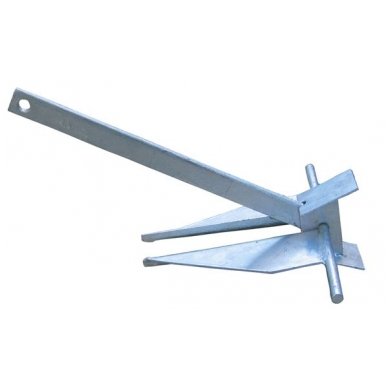 Danforth anchor (4 kg, galvanized)