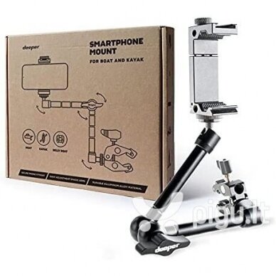 Deeper lankstusis telefono laikiklis valtims ir baidarėms 1