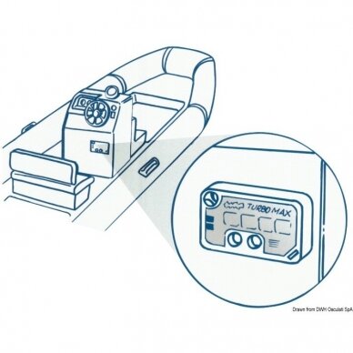 BRAVO TURBO MAX ELECTRIC PUMP 12v, 1000l/min. 2