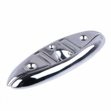 Stainless steel  cleat for boat, length 12cm. 1