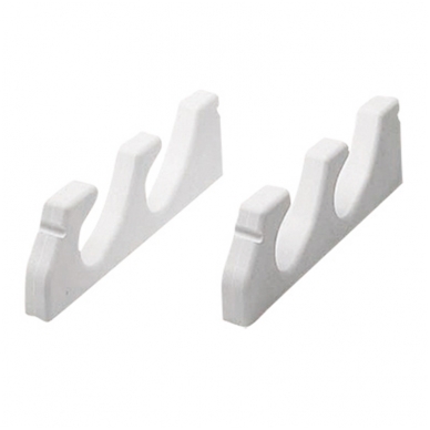 Storage Rack for Fishing Rods "Nuova Rade" (2 rods, plastic, white)