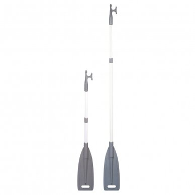 Telescopic paddle-mooring hook Nuova Rade (Ø30mm, 156-203cm. Grey)