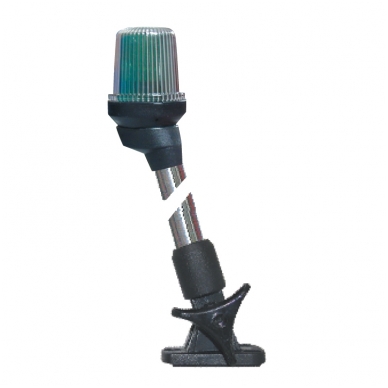 "Lalizas" Pole Light Tri-color folding 23cm with black housing 1