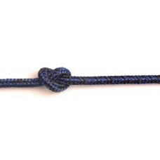 Braided rope 6mm, navy blue