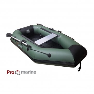 Pripučiama PVC Valtis ProMarine IBP230 ( 230cm, dugnas lentučių, spalva: Žalia) 2