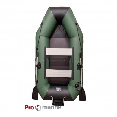 Pripučiama PVC Valtis ProMarine IBP265 ( 265cm, dugnas knyga, transas, spalva: Žalia) 2