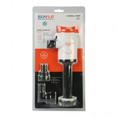 Seaflo aeratoriaus pompa 04, 12v, 350GPH 1