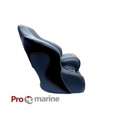 Sėdynė Premium Captain Promarine (T.pilka/Juoda) 4