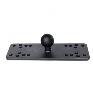 Mounting platform  with ball, B size, rectang.158x51mm 1